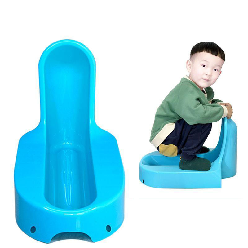 Children's squat toilet potty Kindergarten squatting training, can urinate standing up, can be hung