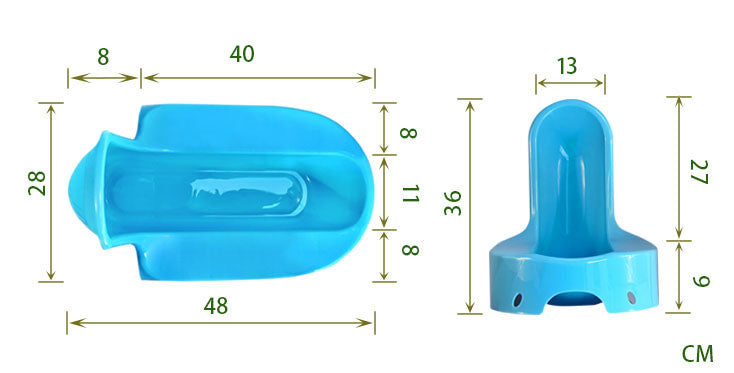 Portable Baby toilet/children's potty can urinate standing up, can be hung