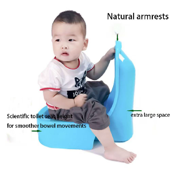 Children's toilet seat, splash-proof baby squat toilet, baby potty, boy's standing urinal, girl's large-sized household toilet.