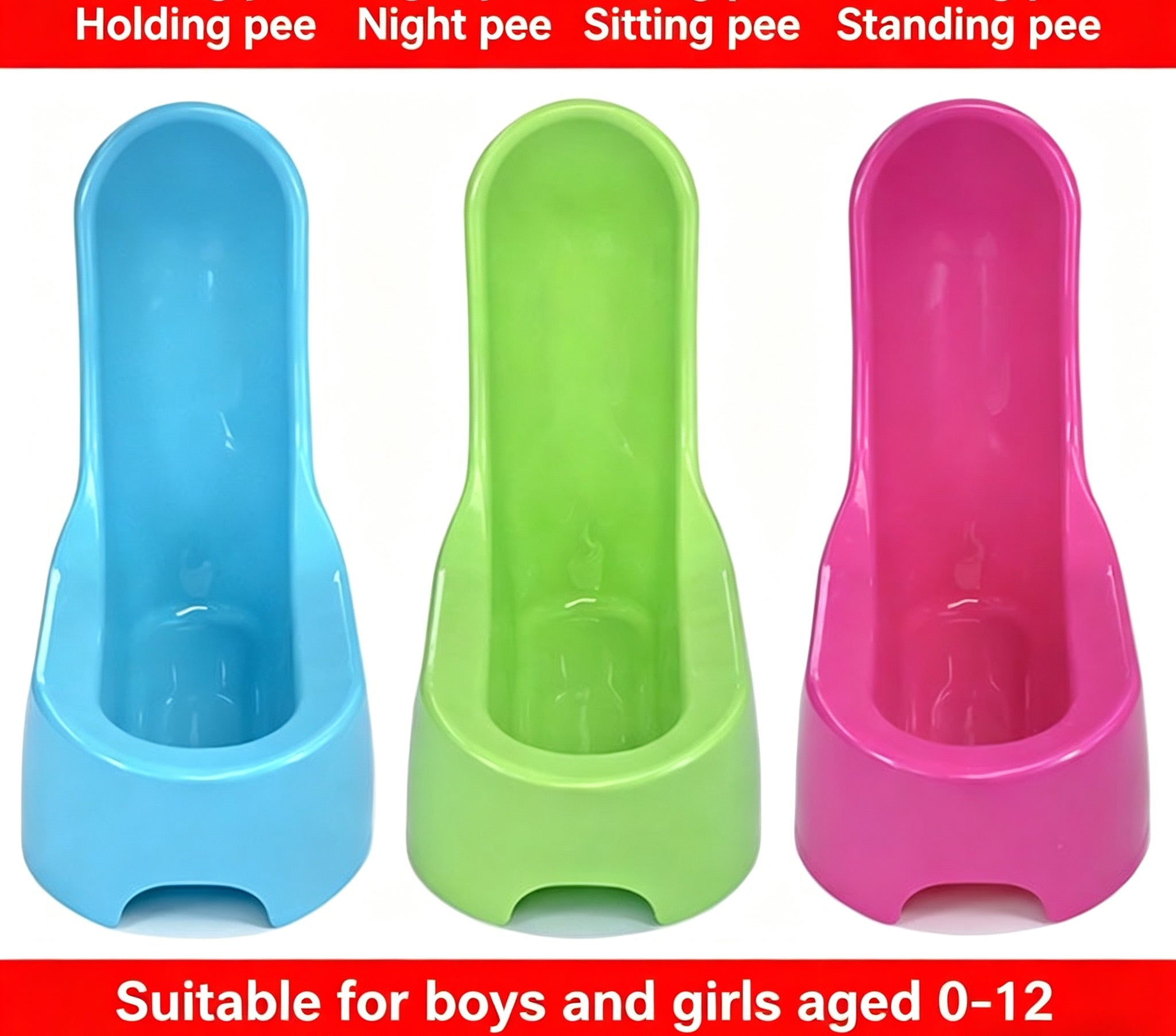 Baby potty, baby urinal, children's potty, portable standing urinal for boys, a must-have for nighttime use in bed.