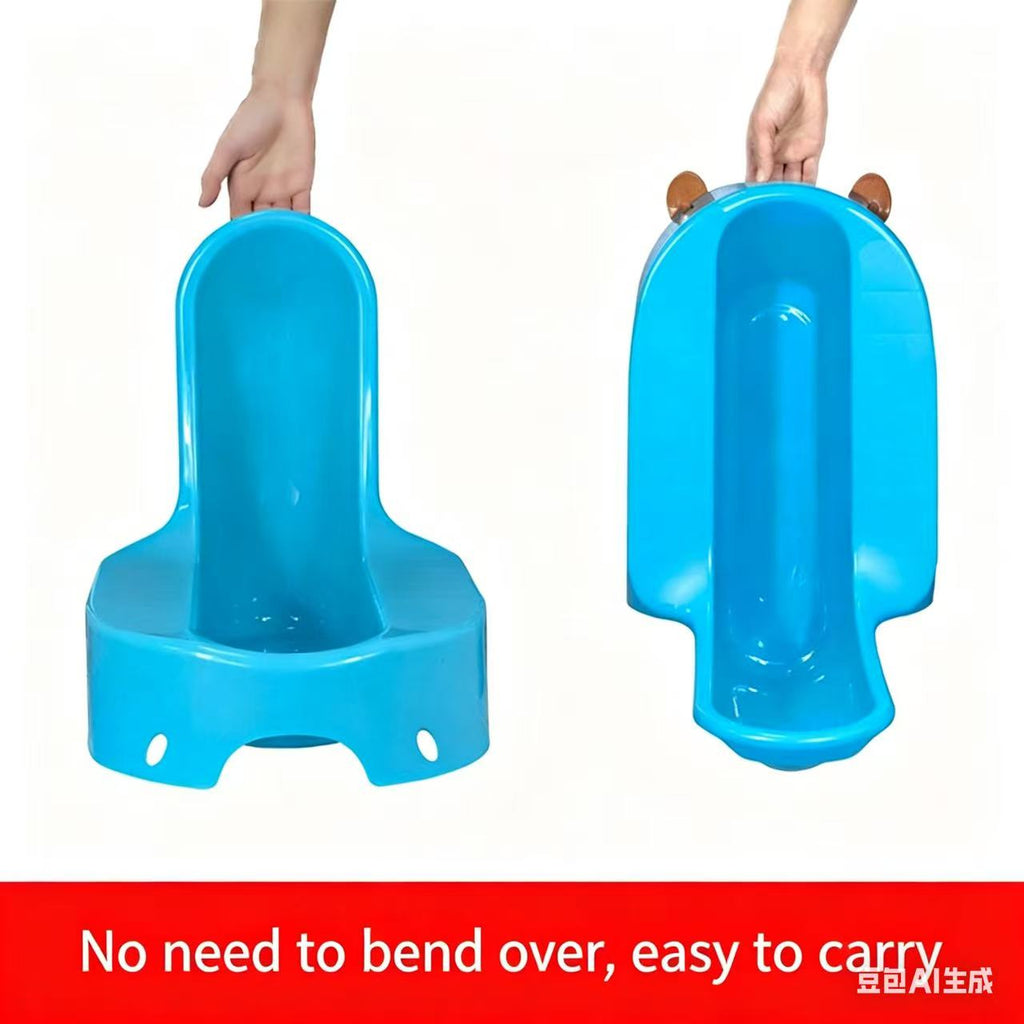 Portable Baby toilet/children's potty can urinate standing up, can be hung